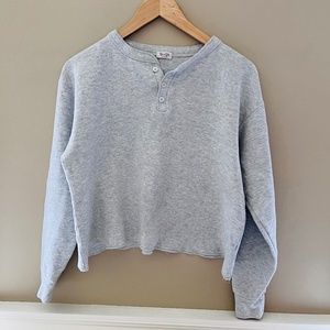 Brandy Melville Waffle Henley